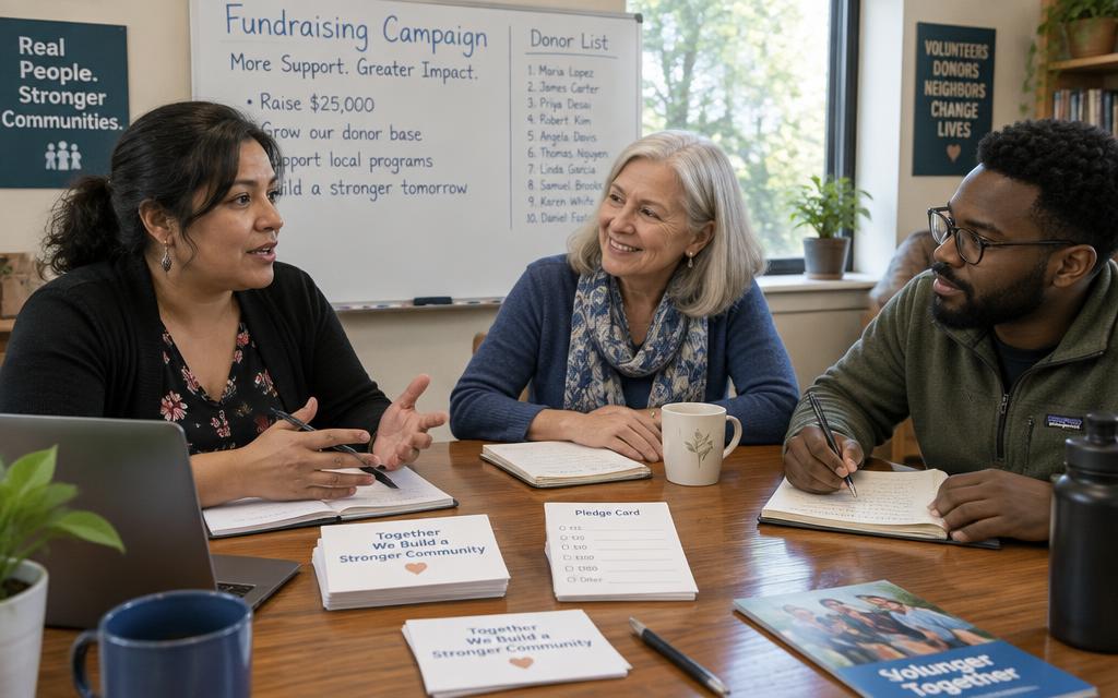 Fundraising committee working session